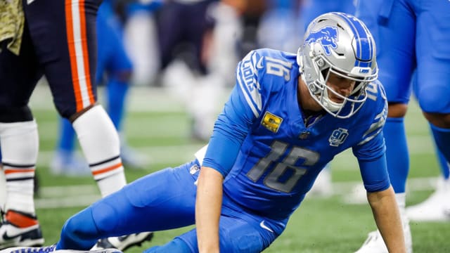 Detroit Lions quarterback Jared Goff